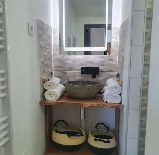 -garrigue- Face A La Cite Medievale Terrasse Classe 4☆ *